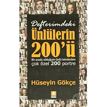 Defterimdeki Ünlülerin 200'Ü