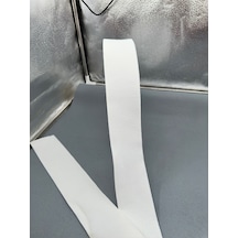 5.5 Cm Petekli Lastik-beyaz-5 Metre