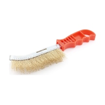 Izeltaş 07416 Kıvrık Uçlu Tel Fırça Plastik Saplı 270Mm