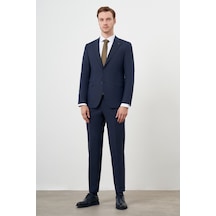 Morven Erkek Lacivert Yünlü Platinium 8-drop Slim Fit Sivri Yaka Takım Elbise Lacivert Morven Erkek Lacivert Yünlü Platinium 8-drop Slim Fit Sivri Yaka Takım Elbise Lacivert