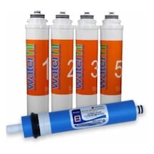 Waterfil Filtre 5 'li Lg Mebran Set Waterfil Su Arıtma Filtresi
