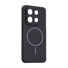 Xiaomi Redmi Note 13 Pro 4g Mika Pc Magsafe Kapak - Siyah Evimdeyokyok