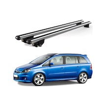 Kanca Opel Zafira 2007-2011 Uyumlu Gri Kilitli Ara Atkı 120cm Port Bagaj Tavan Barı