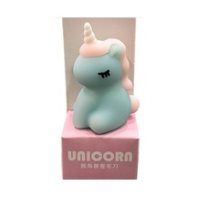 Unicorn Kalemtraş 3d Şekilli Silikon Kalemtraş Mavi