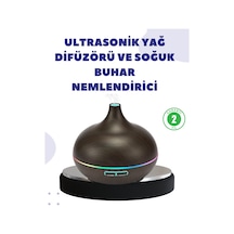 Northcity 550ml Led Işıklı Uçucu Yağ Uyumlu Nemlendirici Ve Difüzör