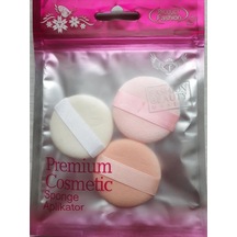 Premium Cosmetic Göz Makyaj Temizleme Süngeri 3'lü