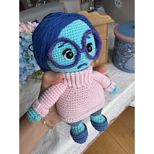 Tristeza Sadness Üzüntü Amigurumi Bebek 20 Cm