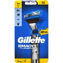 Gillette Mach3 Turbo 3D 2 Yedekli Tıraş Bıçağı