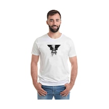 Anime Black Tokyo Ghoul Baskılı Beyaz Erkek Tshirt