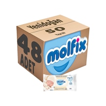 Molfix Islak Havlu Mendil Izotonik Yeni Doğan 48 Li Set 50 Yaprak