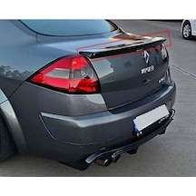 Megan 2 Spoiler - Megane 2 Sedan Spoiler STR-898