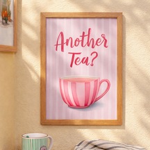 Deco Another Tea Duvar Panosu - Renkli - 30x40 Cm Standart