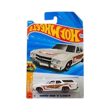 Hot Wheels Tekli Arabalar 70 Chevelle Ss Wagon/remorque Kısa Kart Jjj70
