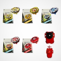 Beyblade X Serisi Set 5 Beyblade 2 Fırlatıcı - Bx-03, Bx00-02, Bx-01, Bx-02, Bx00-03
