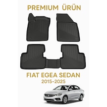 Fiat Egea Sedan 2015-2025 Uyumlu 3d Oto Paspas Premium