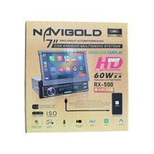 Tr Navigold Rx-500 7 2gb Ram 32gb Hafıza Wireless Carplay & Android Auto Katlanabilir Tek Din Android Multimedya Teyp