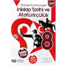 8 Sınıf Tc Inkılap Tarihi Ve Atatürkçülük Soru Kitabı Nitelik Yay