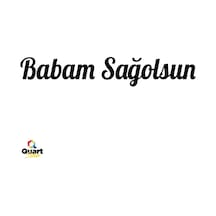 Babam Sağolsun Oto Sticker Araba Cam Sticker (485758433)