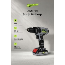 Reschmann R-AKM-01 21V - 1.5AH Brushless Profesyonel Şarjlı Matkap