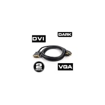 Dark 2m Vga-dvı 24+5 Çift Yonlu Kablo Dk-cb-dvıxvgal200