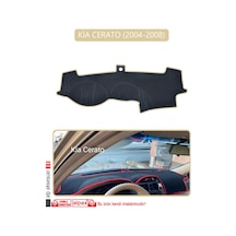 Kia Cerato 2004-2008torpido Koruma Halısı Bej Kenar