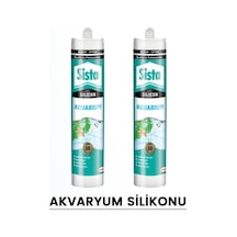 Sista Şeffaf Akvaryum Silikonu 310 Ml Henkel (2 Adet) Şeffaf