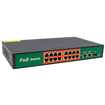 Powermaster 300W 10/100/1000 Mbps 16+3+Sfp 16 Port Poe Ethernet G