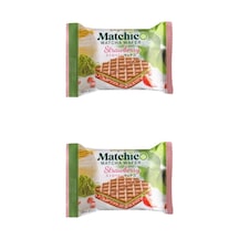 Matchıco Matcha Chocolate Strawberry Gofret 32gr X2