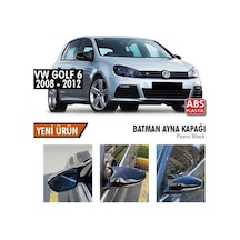 Volkswagen Golf 6 (2008 - 2012) Batman Yarasa Ayna Kapağı (parlak S