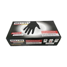 Müller Nitril Eldiven Siyah 100Lü Paket Xl