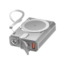 Joko J38 10.000 Mah 20w Pd Led Işıklı Magsafe Powerbank - Gri