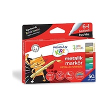 Pensan Kıdz Metalik Markör 7 Renk
