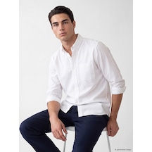 Lcwaıkıkı Classic Beyaz Regular Fit Oxford Erkek Gömlek