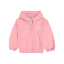 U.s. Polo Assn. Kız Çocuk Pudra Sweatshirt 50291467-vr042 Pudra