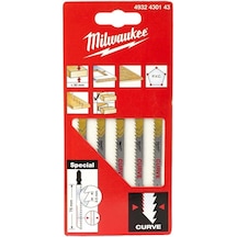 Milwaukee Ahşap Dekupaj Bıçağı Special 75 Mm Çift Diş Kavisli- 4932430143