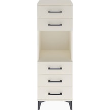 Arges Dolap Tek Raflı 5 Çekmeceli 44x30x134 Aytaşı-aytaşı Aytası