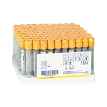 100 Adet 5 Ml Jelli Serum Prp Tüp Kan Alma Tüpü. Sarı Kapaklı