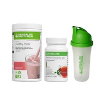 Herbalife Kampanya Set Paketi 2 Ahududu Aromalı Shake + Konsantre Klasik Çay 50gr + Hediye Shaker