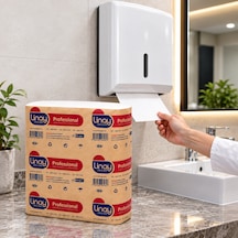 Ekonomik Z Katlama Dispenser Havlu 2 Katlı 200 Yaprak 12 Paket