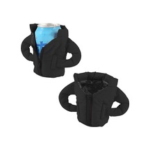 Kutular İçin Soğutucu Çanta, Bira Soğutucu İçecek Kılıfı, Bira Yeleği Kılıfı, 355 Ml Kutular İçin Yalıtımlı Soğutucu Çanta Kılıfı, Creative Beer Coats Siyah Pl Çok Renkli