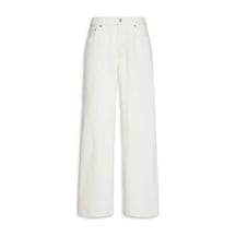 Calvin Klein Low Rıse Baggy Ck Ar Beyaz Kadın Baggy Pantolon