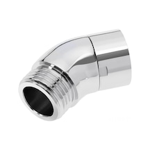 135 Derece Duş Kolu Dirseği Adaptörü, El Tutma Duş Başlığı Dirseği Adaptörü, Krom