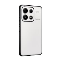 Xiaomi Poco X6 Pro Uyumlu Kılıf Lensli Silikon - Siyah