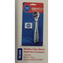 Foot Doctor Portatif Nasır Tıraş Aparatı 0048 20'li Paket