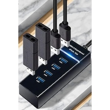 Süper Hızlı Usb 3.0 Port Çoğaltıcı Usb Hub Uyumlu Giriş Çoğaltıcı Aparat 1 Girişi 4 Girişe Çevirir