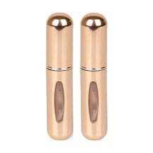 Taşınabilir Parfüm Şişesi, 2'li Set, Cam Göstergeli Gold Belirtilmemiş