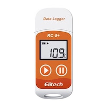 Elitech Plus Sıcaklık Kayıt Cihazı Datalogger Otomatik Pdf Rc-5+ Thr379