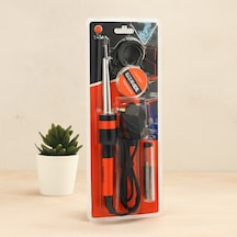 60w Kalem Havya Lehim Seti Mini Stand, Lehim Pastası, Lehim Teli