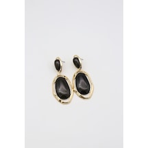 Çelik Küpe 14 K-17569 6,5 Cm Çok Renkli