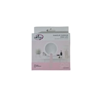 Eklips Led Işıklı Mini Makyaj Aynası Beyaz